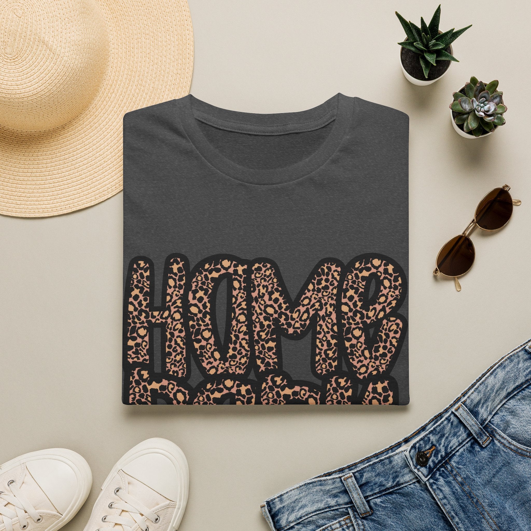 Home Body Leopard Print T-Shirt