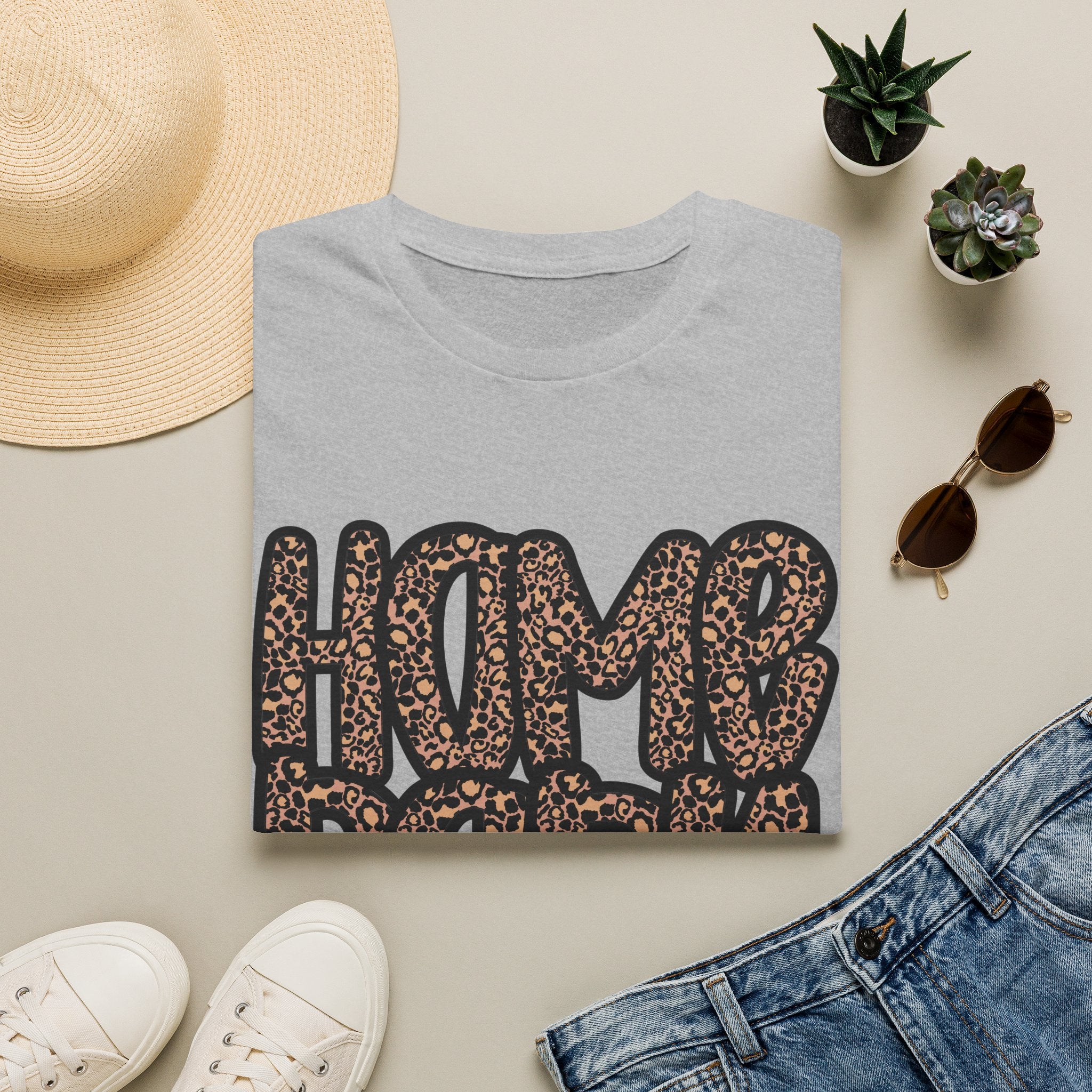 Home Body Leopard Print T-Shirt