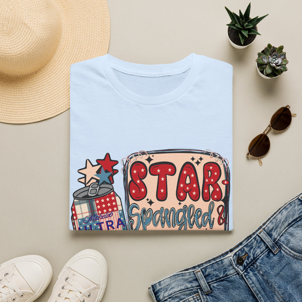 Star Spangled & Hammered Patriotic Tee (4th of July)
