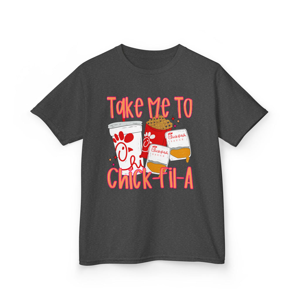 Kids "Take Me To Chick-fil-A” Graphic Tee