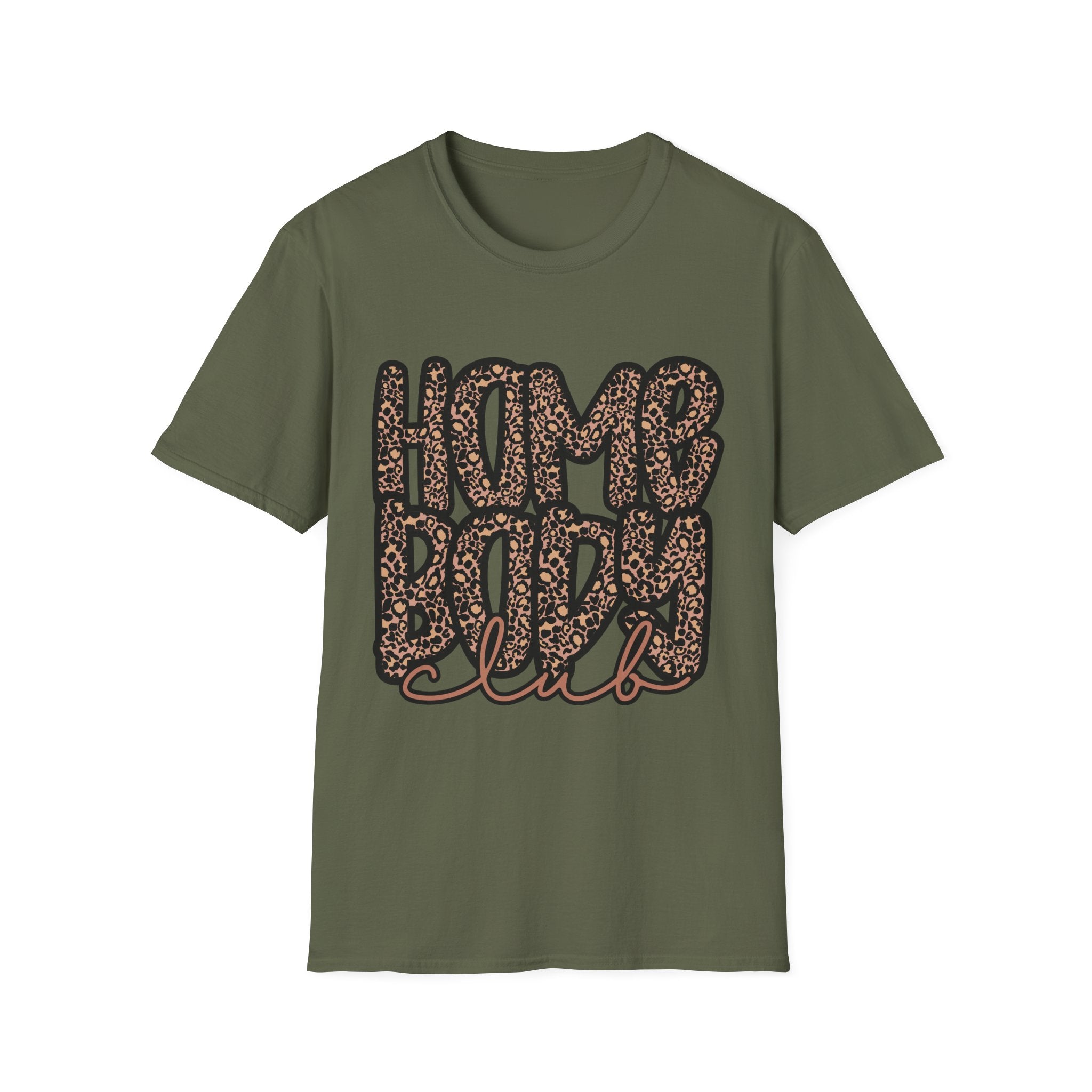 Home Body Leopard Print T-Shirt