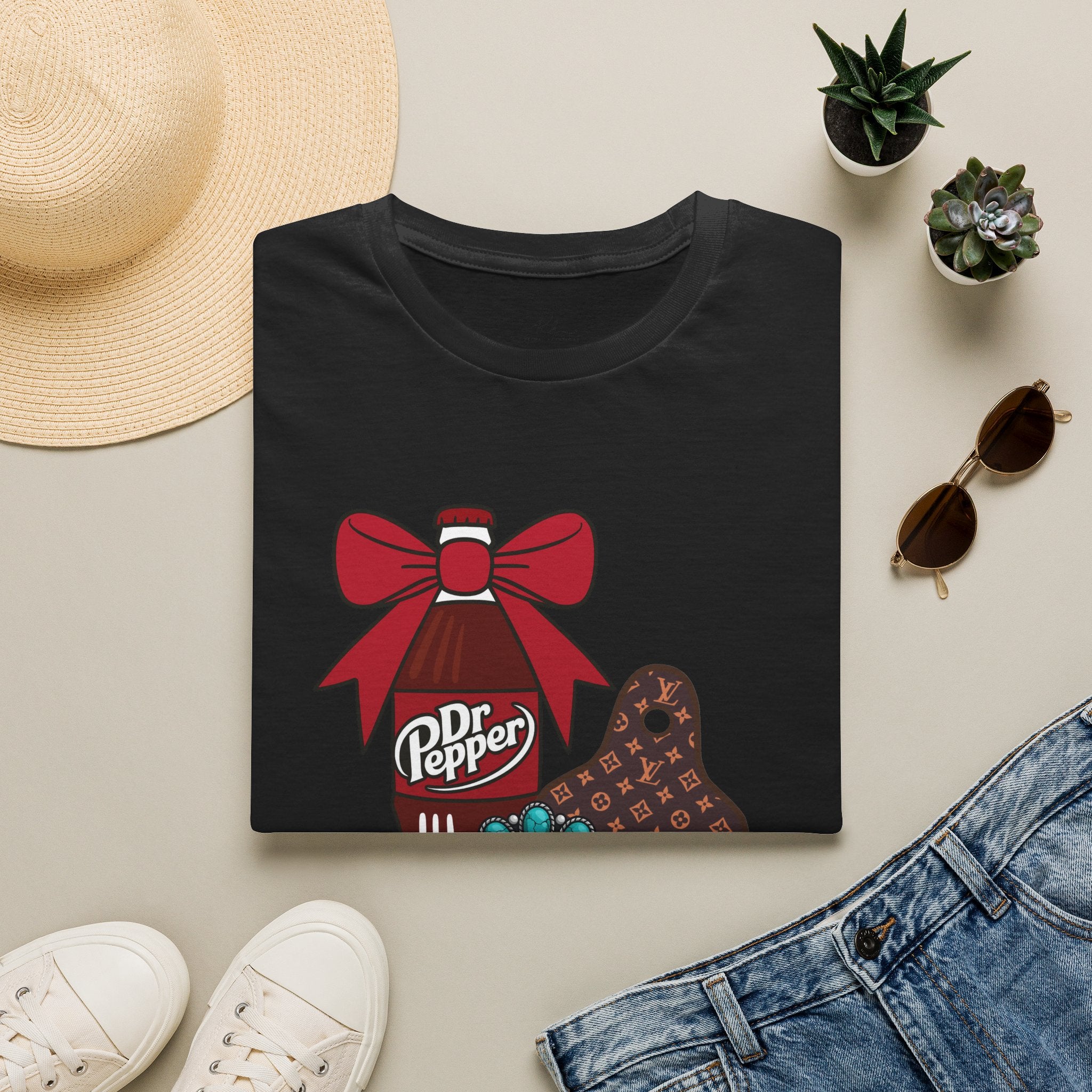 Wrangle Me a Cold Dr Pepper Graphic Tee