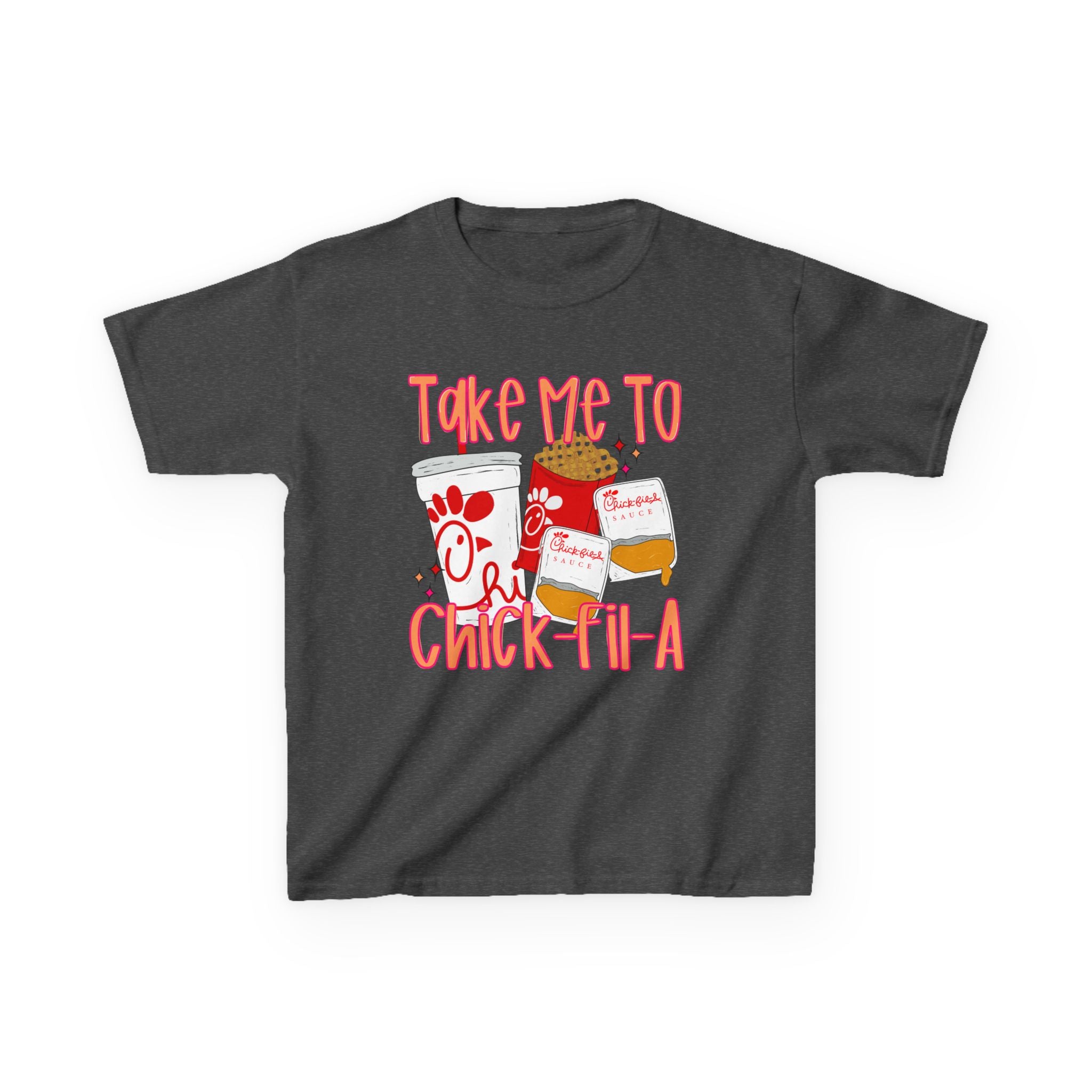 Kids "Take Me To Chick-fil-A” Graphic Tee