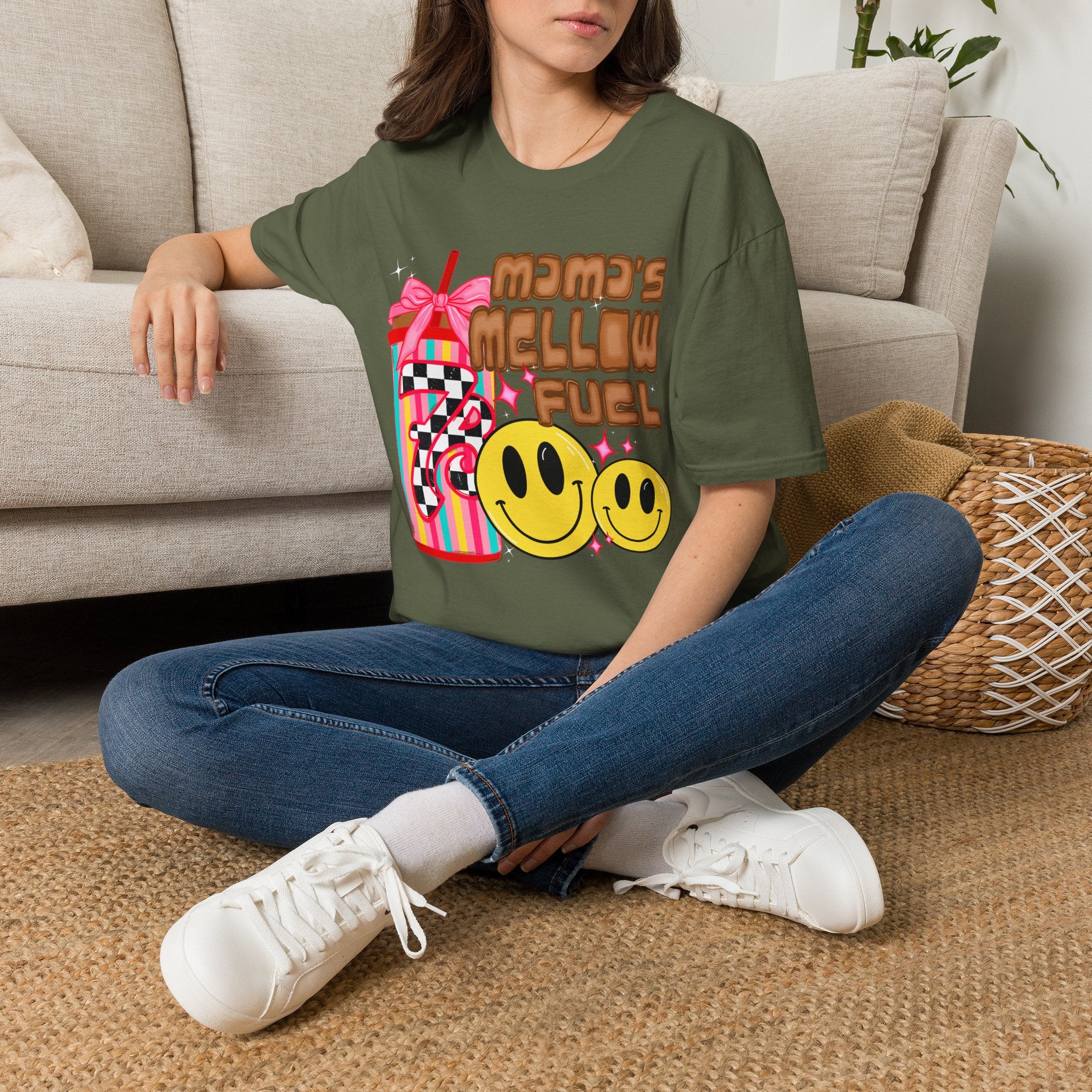 Mama's Mellow Retro Coffee Tee