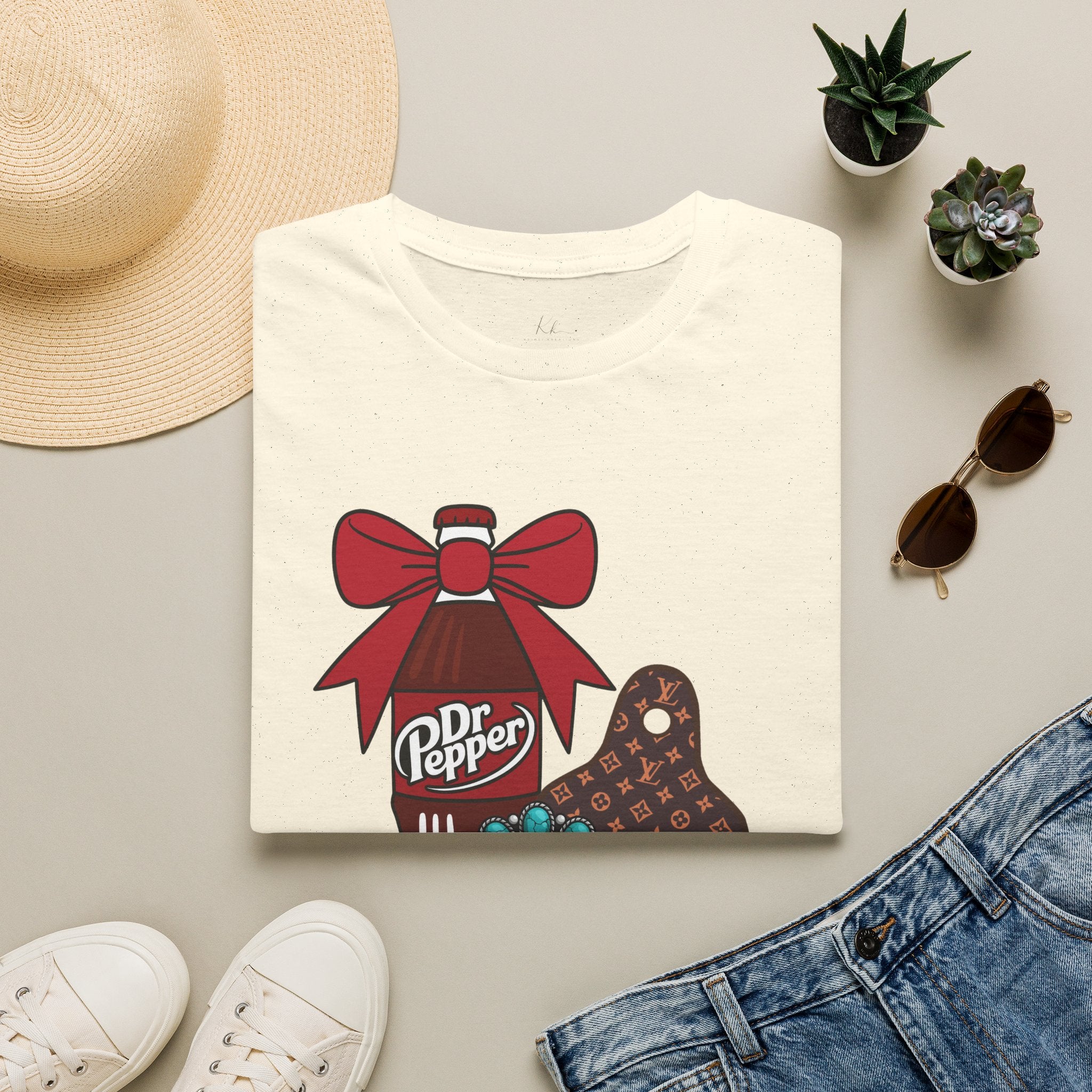 Wrangle Me a Cold Dr Pepper Graphic Tee